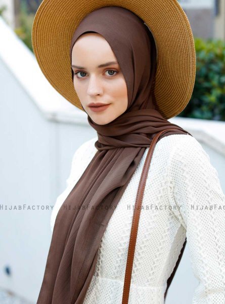 Emira - Dark Brown Hijab - Sal Evi