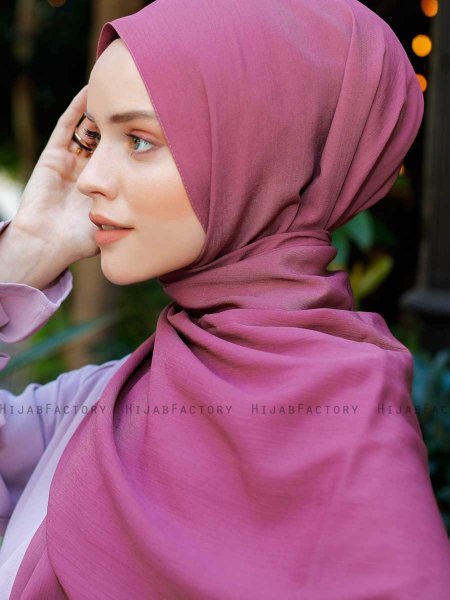 Emira - Dark Pink Hijab - Sal Evi