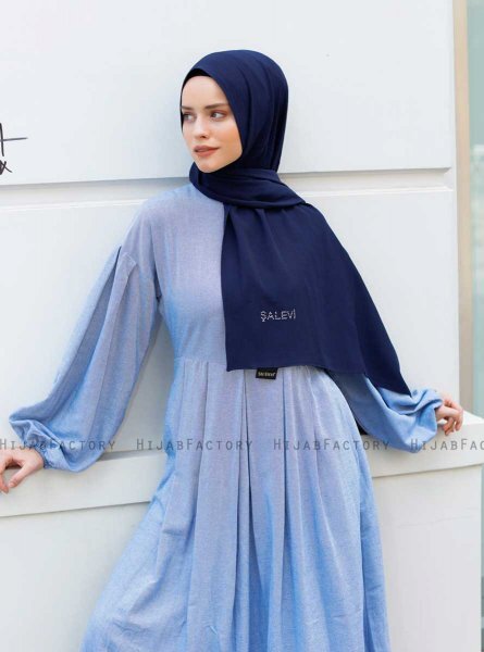 Emira - Navy Blue Hijab - Sal Evi
