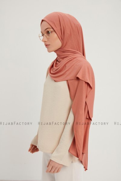 Sibel - Dusky Rose Jersey Hijab