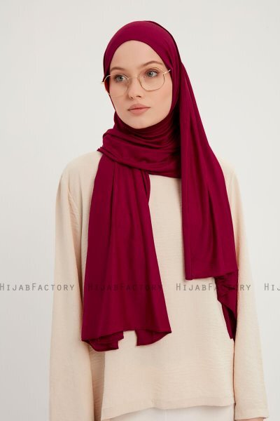 Sibel - Cherry Jersey Hijab