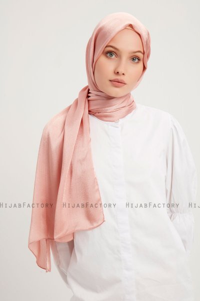 Berrak - Dusty Pink Janjanli Hijab