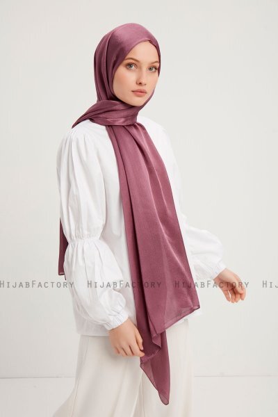 Berrak - Dark Pink Janjanli Hijab