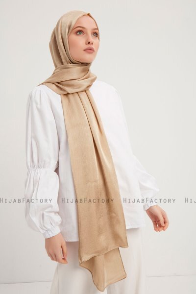 Berrak - Beige Janjanli Hijab