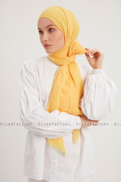 Afet - Yellow Comfort Hijab