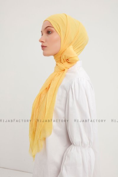 Afet - Yellow Comfort Hijab