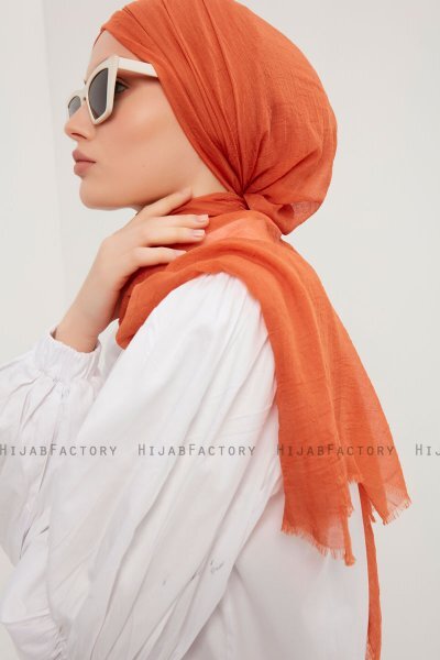Afet - Orange Comfort Hijab