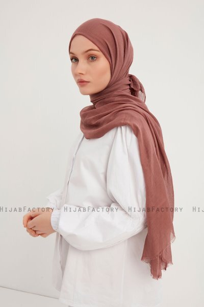 Afet - Dark Pink Comfort Hijab