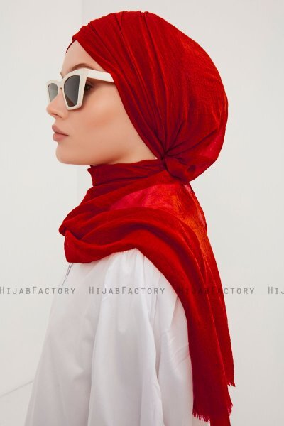 Afet - Red Comfort Hijab