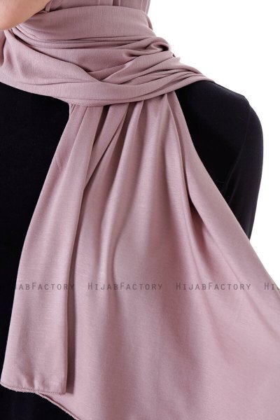 Seda - Stone Grey Jersey Hijab - Ecardin
