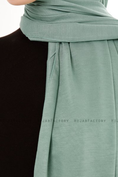 Seda - Green Jersey Hijab - Ecardin