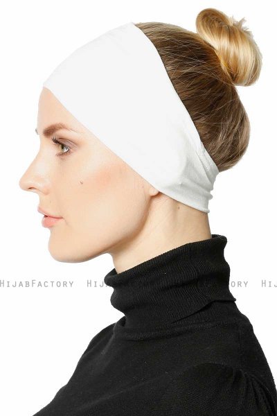 Cemre - Creme Bandana Underscarf
