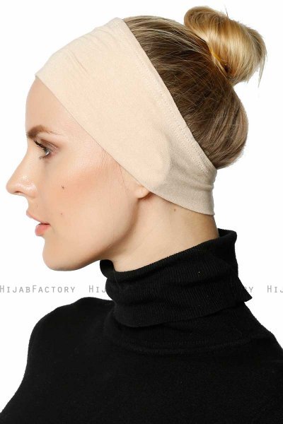 Cemre - Beige Bandana Underscarf