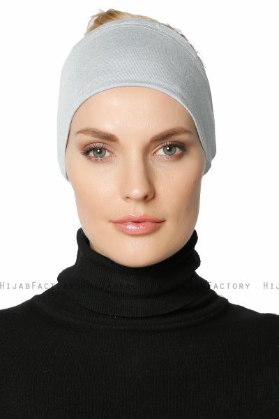 Cemre - Light Grey Bandana Underscarf