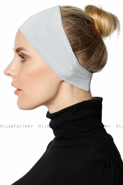 Cemre - Light Grey Bandana Underscarf