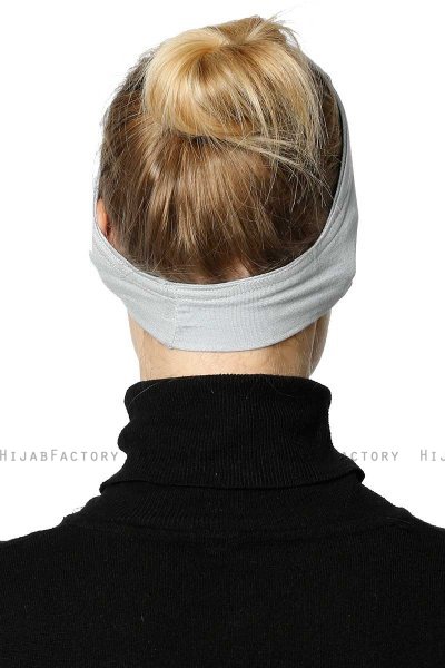 Cemre - Light Grey Bandana Underscarf