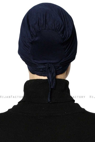Erva - Navy Blue Underscarf - Ecardin