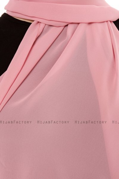 Derya - Dark Pink Practical Chiffon Hijab