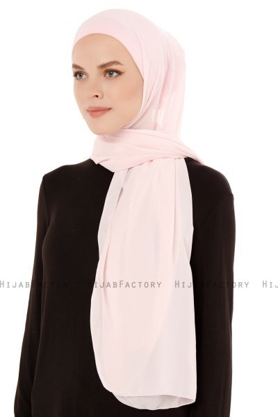 Derya - Powder Practical Chiffon Hijab