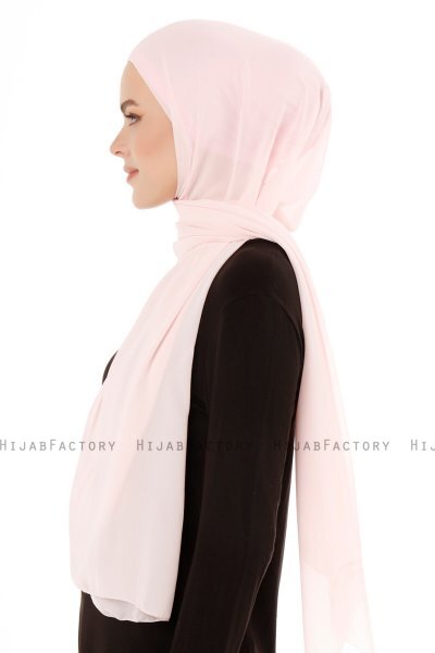 Derya - Powder Practical Chiffon Hijab