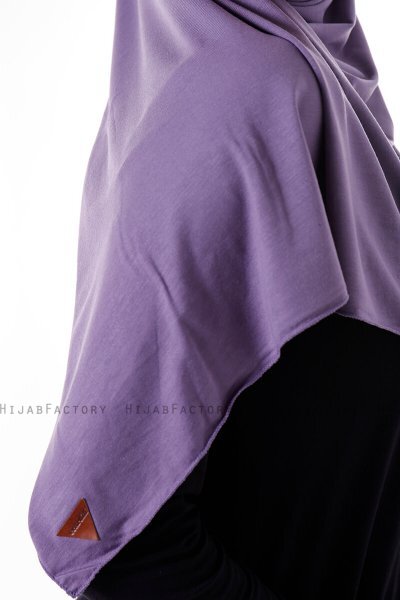Hanfendy - Dark Purple Practical One Piece Hijab