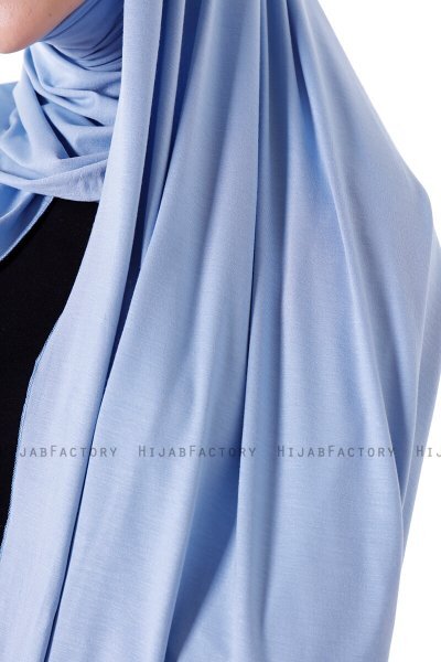 Hanfendy - Light Blue Practical One Piece Hijab