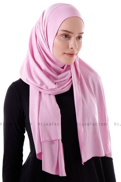 Hanfendy - Pink Practical One Piece Hijab