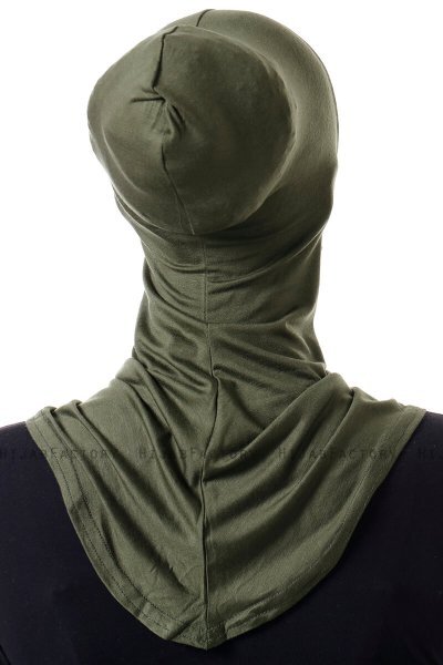 Damla - Khaki Ninja Hijab Mask Underscarf