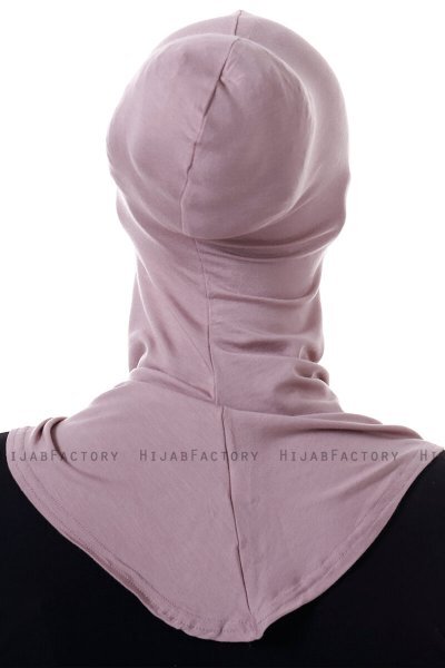 Damla - Stone Grey Ninja Hijab Mask Underscarf