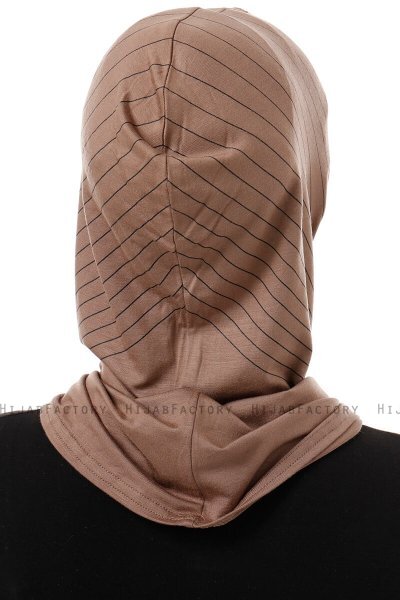 Babe Cross - Dark Taupe One-Piece Al Amira Hijab