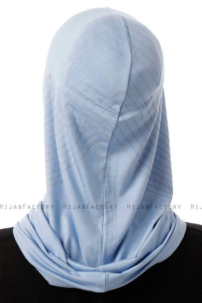 Babe Cross - Light Blue One-Piece Al Amira Hijab