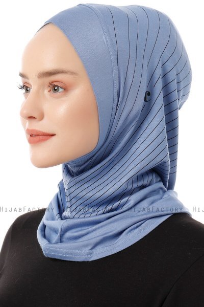 Babe Cross - Indigo One-Piece Al Amira Hijab