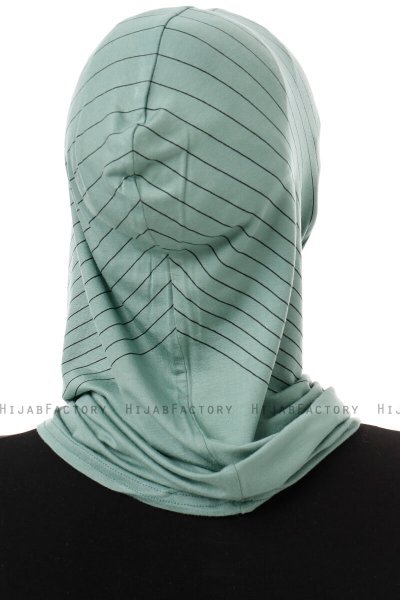 Babe Cross - Green One-Piece Al Amira Hijab