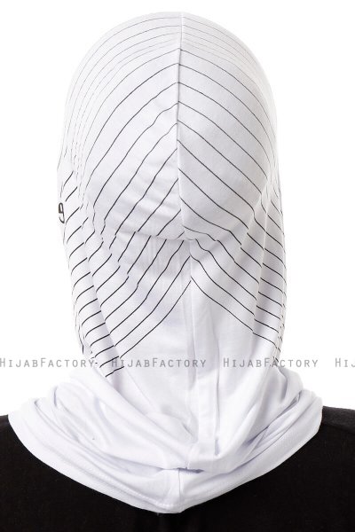 Babe Plain - White One-Piece Al Amira Hijab