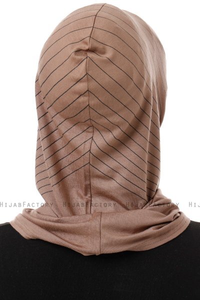 Babe Plain - Dark Taupe One-Piece Al Amira Hijab