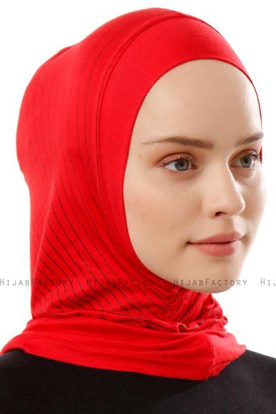 Babe Plain - Red One-Piece Al Amira Hijab
