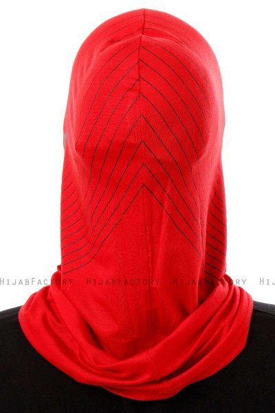 Babe Plain - Red One-Piece Al Amira Hijab