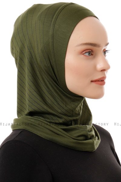 Babe Plain - Khaki One-Piece Al Amira Hijab