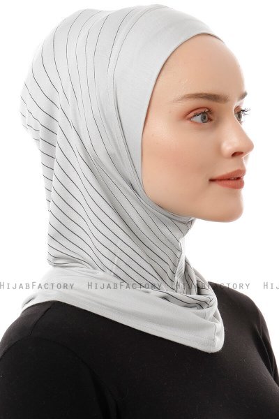 Babe Plain - Light Grey One-Piece Al Amira Hijab