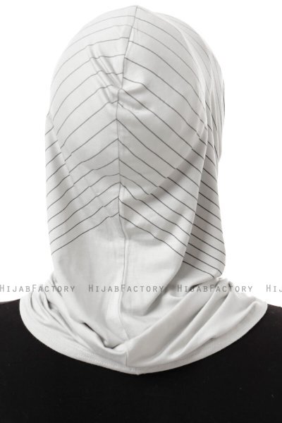 Babe Plain - Light Grey One-Piece Al Amira Hijab