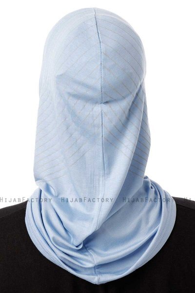 Babe Plain - Light Blue One-Piece Al Amira Hijab