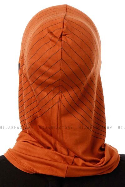 Babe Plain - Brick Red One-Piece Al Amira Hijab
