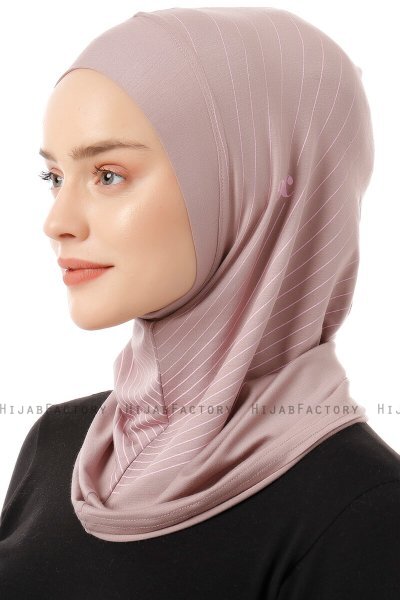Babe Plain - Stone Grey One-Piece Al Amira Hijab