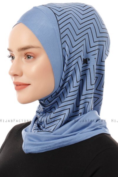 Silva Cross - Indigo One-Piece Al Amira Hijab
