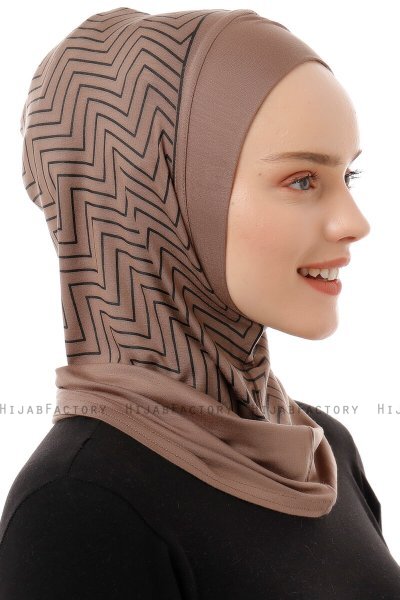 Silva Plain - Dark Taupe One-Piece Al Amira Hijab