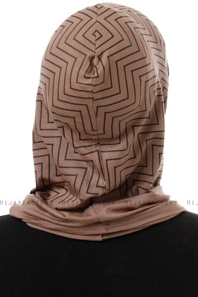 Silva Plain - Dark Taupe One-Piece Al Amira Hijab