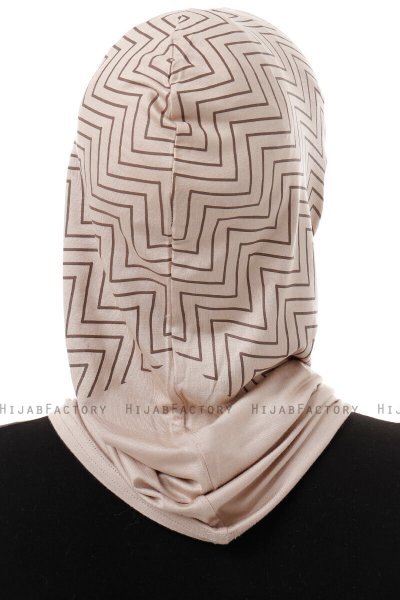 Silva Plain - Light Taupe One-Piece Al Amira Hijab