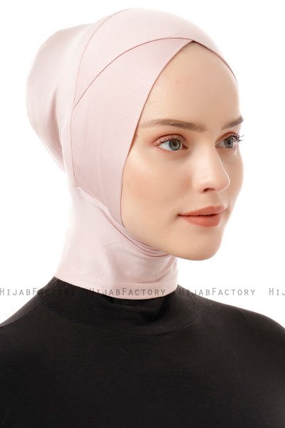 Elnara - Dusty Pink Cross Hijab Underscarf