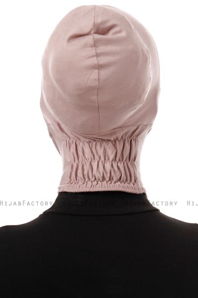 Elnara - Stone Grey Cross Hijab Underscarf