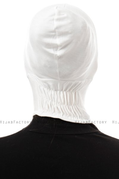 Elnara - Creme Plain Hijab Underscarf